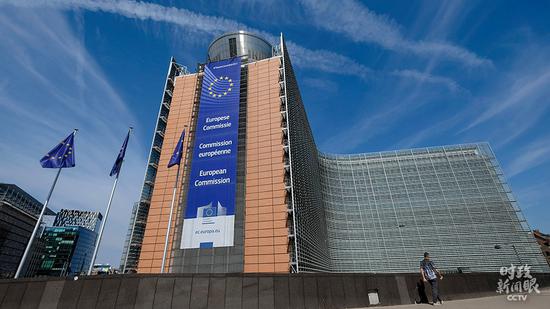 △位于比利时布鲁塞尔的欧盟委员会总部所在地——贝雷蒙大楼。