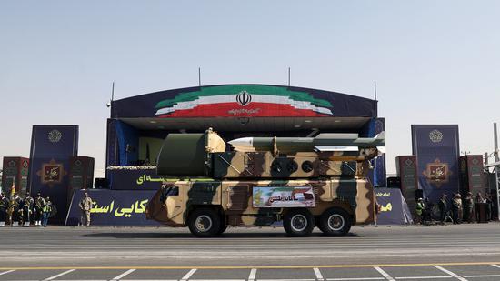  2019年9月22日，伊朗举行阅兵式。（图源：路透社）