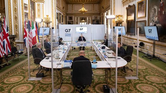  G7外长会议 图丨天空新闻