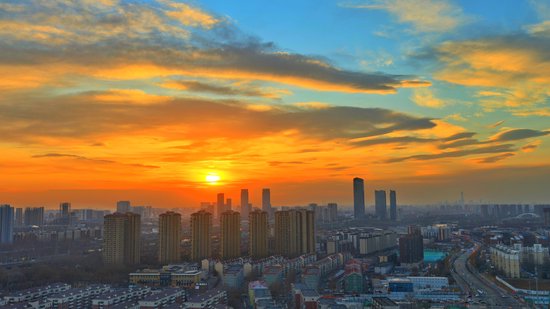 漫染级浪漫！北京晚霞登场，随手一拍即屏保