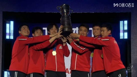 王励勤：国乒圆梦完成赛前的目标任务，这支男团是最团结的队伍