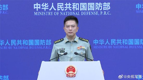 新任国防部新闻发言人陈曦亮相