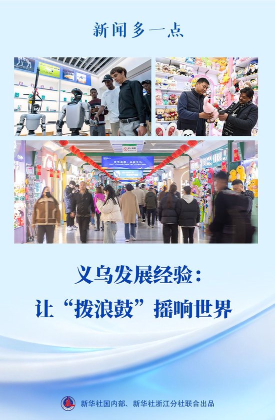 新闻多一点｜义乌发展经验：让“拨浪鼓”摇响世界