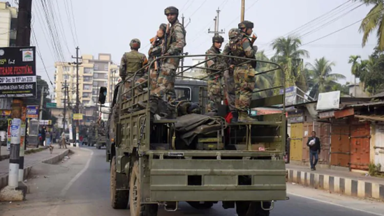 印度陆军阿萨姆步枪队（图源：Getty）
