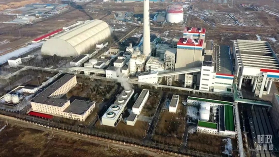 △瑞光公司率先在山西省内实施超低排放改造。（总台央视记者姚瑶提供）