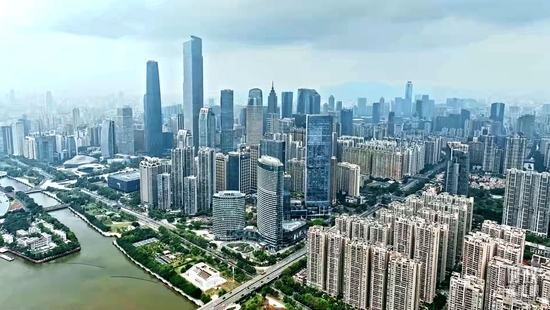  △广东广州。（总台央视记者范凯拍摄）