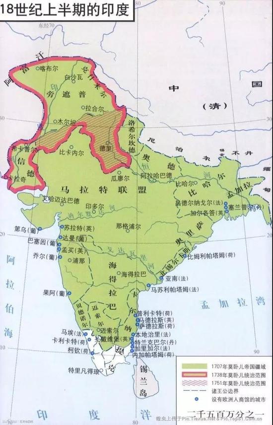 若是没有它,今天的印度将是一块"空心"的版图
