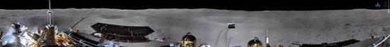  ▲1月11日发布的人类首张月球背面全景图
