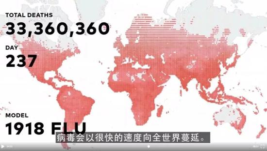 2015年比尔·盖茨在TED演讲中提到的埃博拉疫情传染数据模型