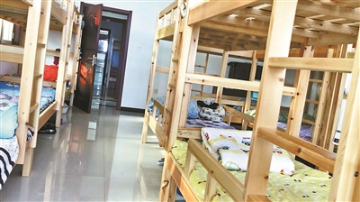 位于通州的&ldquo;读经&rdquo;书院的学生宿舍