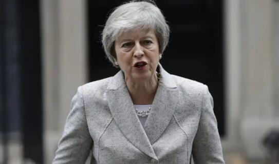  英首相特蕾莎·梅宣布，英国与欧盟达成了政治宣言（图源：《金融时报》）