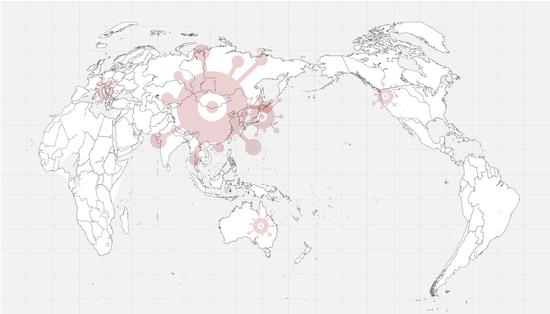 全球新增确诊病例超七成不在中国,被感染国家数40天增加48个|新冠肺炎