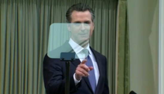  现任加州州长纽森（Gavin Newsom）