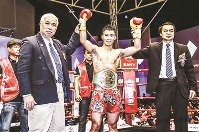 2014年，陈未超在世界泰拳WBC赛事上荣获金腰带