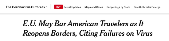 《纽约时报》报道截图