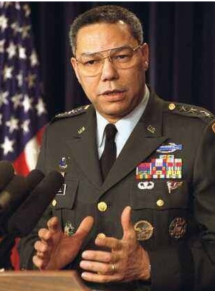 鲍威尔的多面人生厌倦战争的战争代言人支持民主党的共和党人