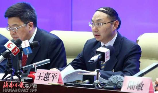  记者会现场。记者陈若龙 摄