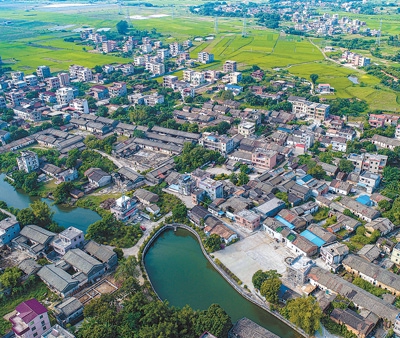 广东省惠州市惠城区横沥镇墨园古村.姚木森摄(人民视觉)