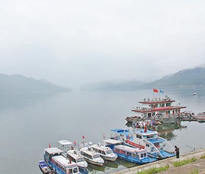 红军强渡乌江的地方。本报记者 程 焕摄