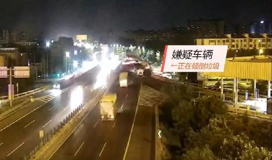 北京日报|北京高速公路上倾倒10吨垃圾，一货车司机获刑3年