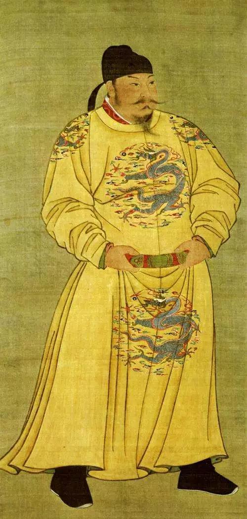(图为唐太宗李世民画像,他在位时的“贞观之治”众所周知,其实日本清和天皇也使用过“贞观”这个年号,巧合的是也形成了一个比较清明的“贞观之治”)