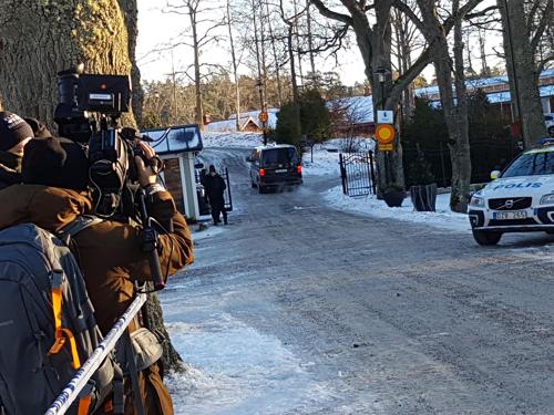 1548033279812205.jpg 朝美代表举行工作会谈的瑞典某度假村(韩联社)