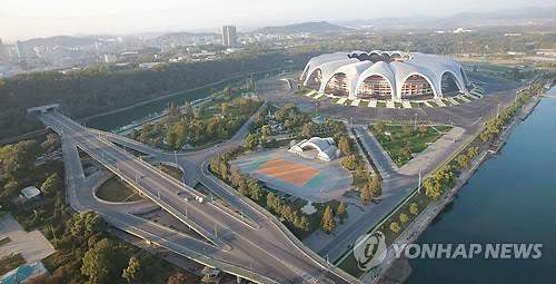 朝鲜五一体育场（韩联社）