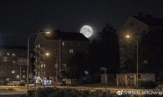 中秋月亮图片:中秋拍月亮大赛 这组图赢了