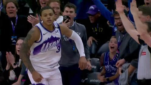 乔治准绝杀！爵士双加时送公牛5连败 马尔卡宁47+7 吉迪三双