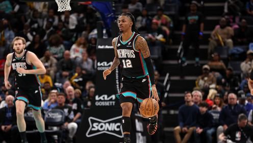 莫兰特复出21+10灰熊憾负爵士！乐福20分钟20+8 乔治39+6+8