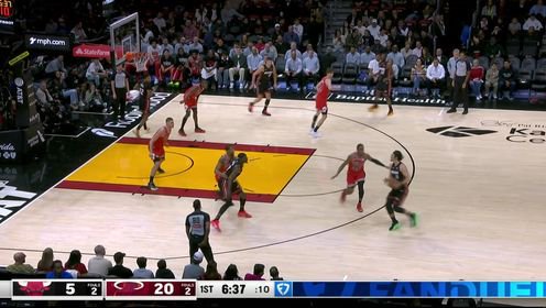 热火再战公牛大胜43分 阿德巴约20+9 公牛三分球41中6