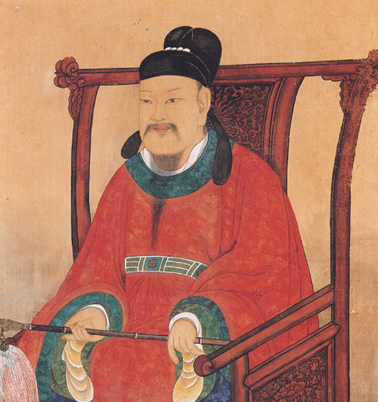 崔致远像,韩国庆州人,曾入唐朝为官.