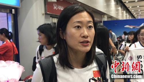 中国女足世界杯 队长吴海燕在接受采访时表示虽有遗憾,但总体来说这届世界杯的回忆是美好的。