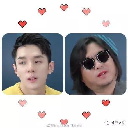 高晓松被李佳琦涂口红还嘟嘟嘴 狗狗都看傻了