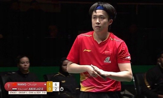 轻松取胜！国际乒联混合团体世界杯：中国8-0埃及，提前晋级八强