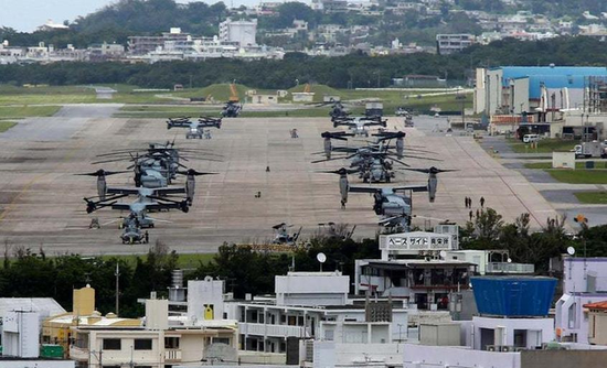 冲绳驻日美军基地（图源：网络）