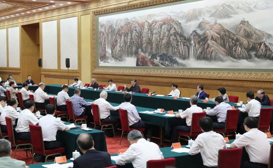 ↑2020年9月11日,习近平在京主持召开科学家座谈会并发表重要讲话。