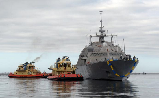  沃斯堡号濒海战斗舰  图片来源：美国海军官网
