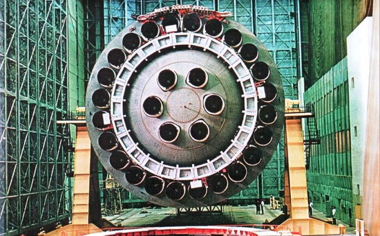 苏联N-1重型火箭有30台发动机