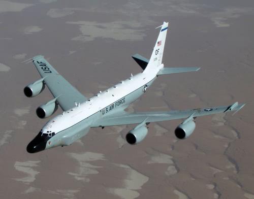  RC-135W侦察机 美国空军官网截图