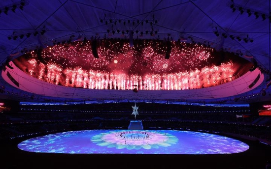  3月4日晚，北京2022年冬残奥会开幕式在北京国家体育场举行。新华社记者 兰红光 摄