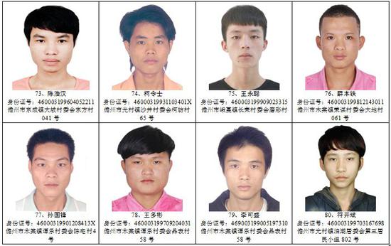 00后成了诈骗犯海南最高50万奖励通缉悬赏93人