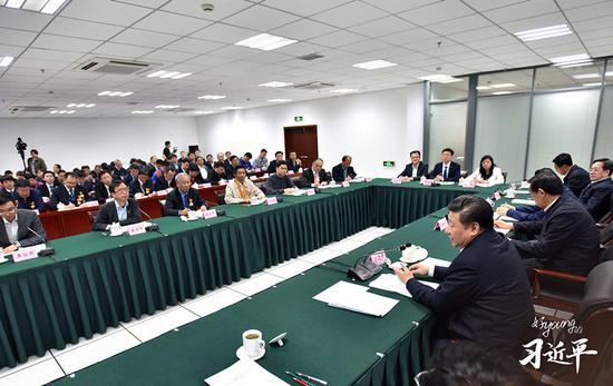  2016年4月26日，习近平总书记在安徽合肥主持召开知识分子、劳动模范、青年代表座谈会并发表重要讲话。