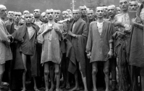  ▲ 奥斯维辛集中营的犹太人