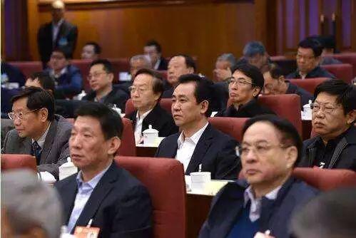 十二届政协常委名单 △全国政协常委会开会,许 家 印在座