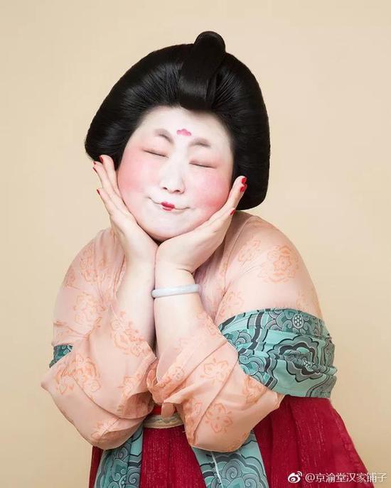 180斤唐代仕女吃汤圆走红网友又想骗我增肥