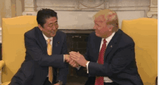 ▲安倍:心里有句mmp,不知当讲不当讲。