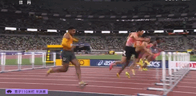 无缘决赛！刘俊茜13秒40排名小组第五，无缘男子110米栏决赛