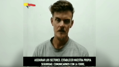 被俘美国特种兵上电视 用＂眼语＂示意自己在说