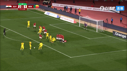 贝宁任意球被挡